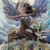 Angel of Justice from Diamond Art Club