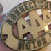 AAA Motor Club License Plate Badges