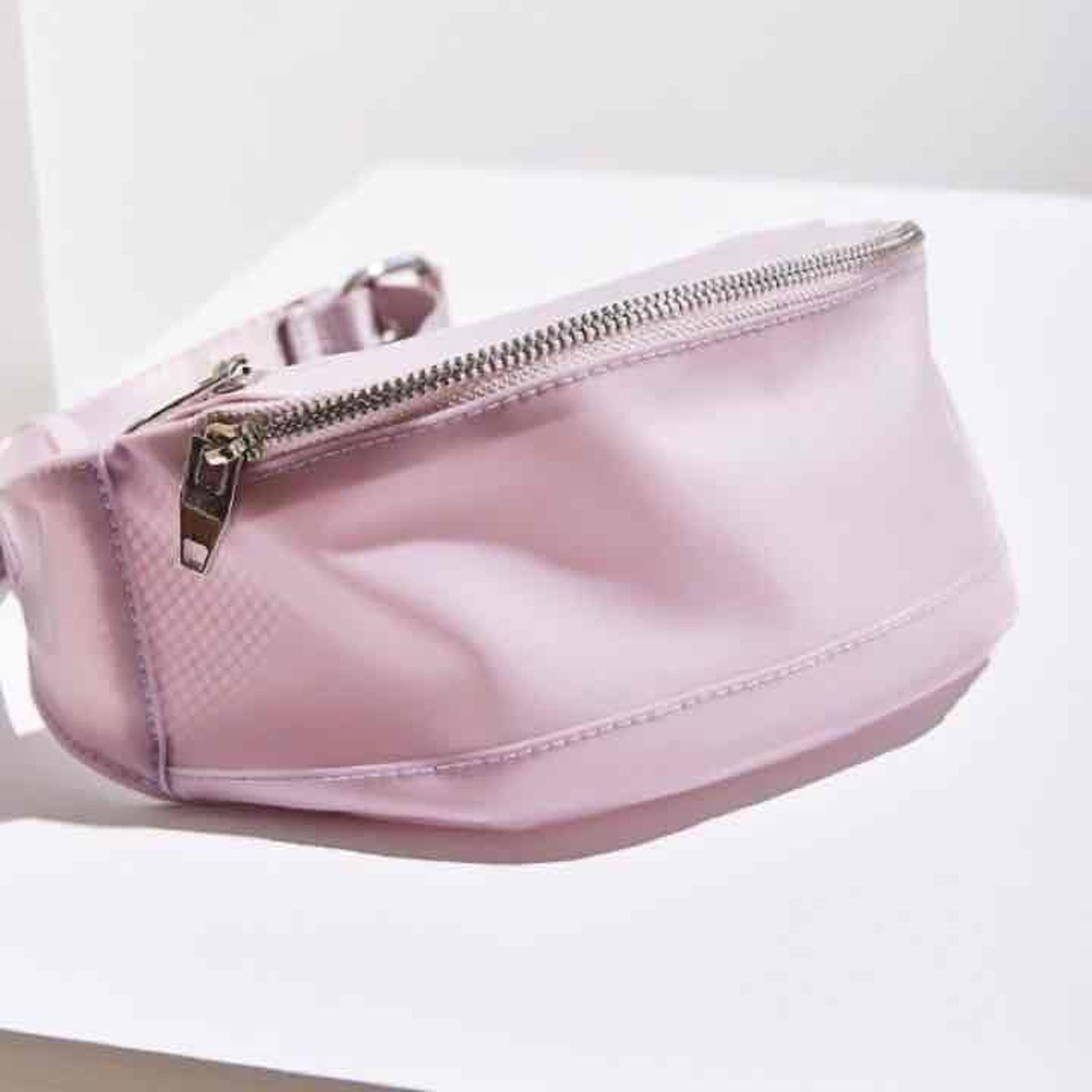 Festival Pink Frosted Lavender Belt Bag