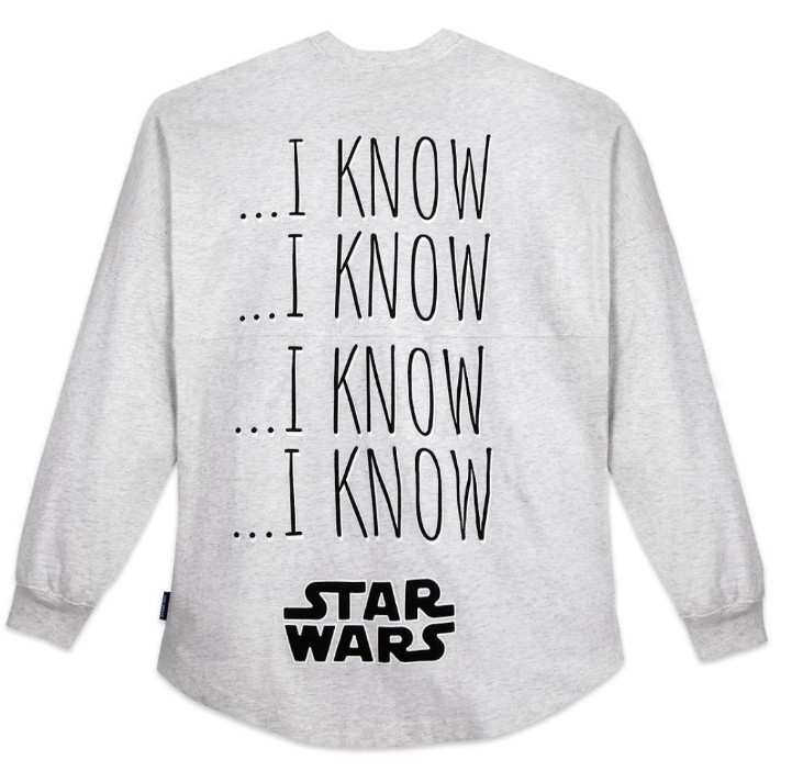 Disney’s Star Wars ''I Know'' Spirit Jersey for Adults NWT- XXL