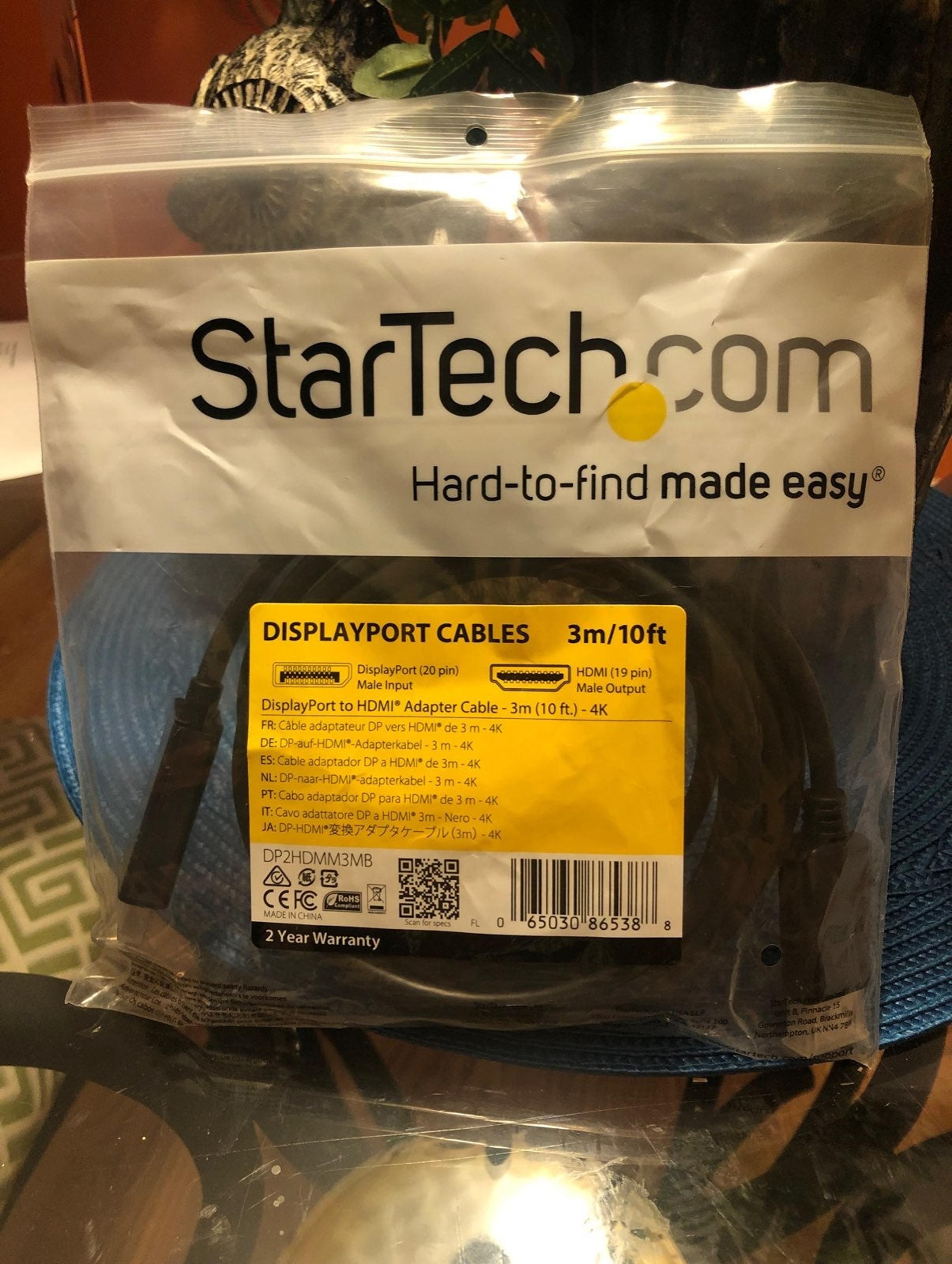 Displayport to HMDI cable