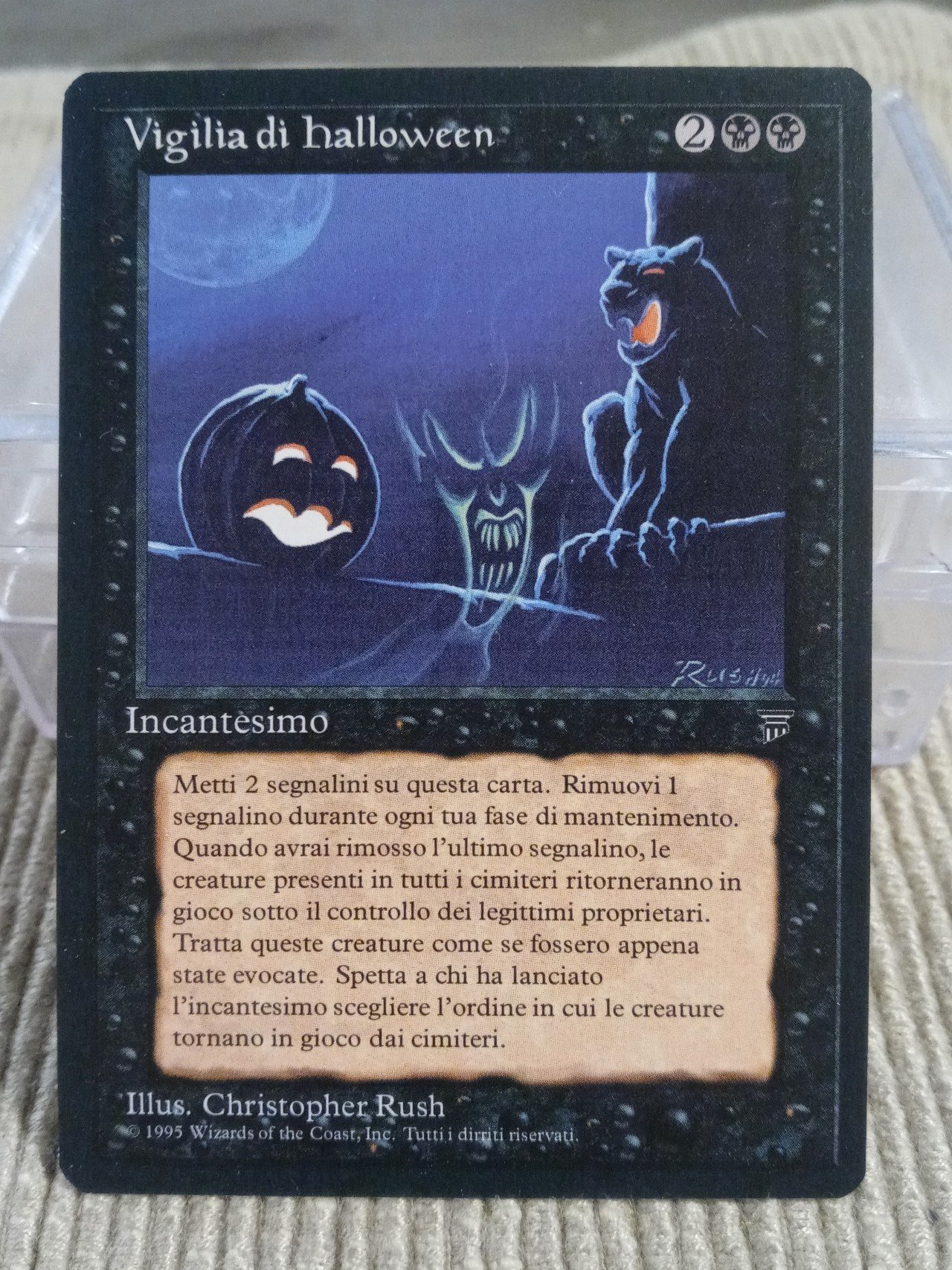 All Hallow's Eve / Vigilia di Halloween ~ Magic: the Gathering ITALIAN LEGENDS