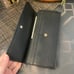 Michael Kors Hayes flat wallet leather black