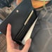 Michael Kors Hayes flat wallet leather black