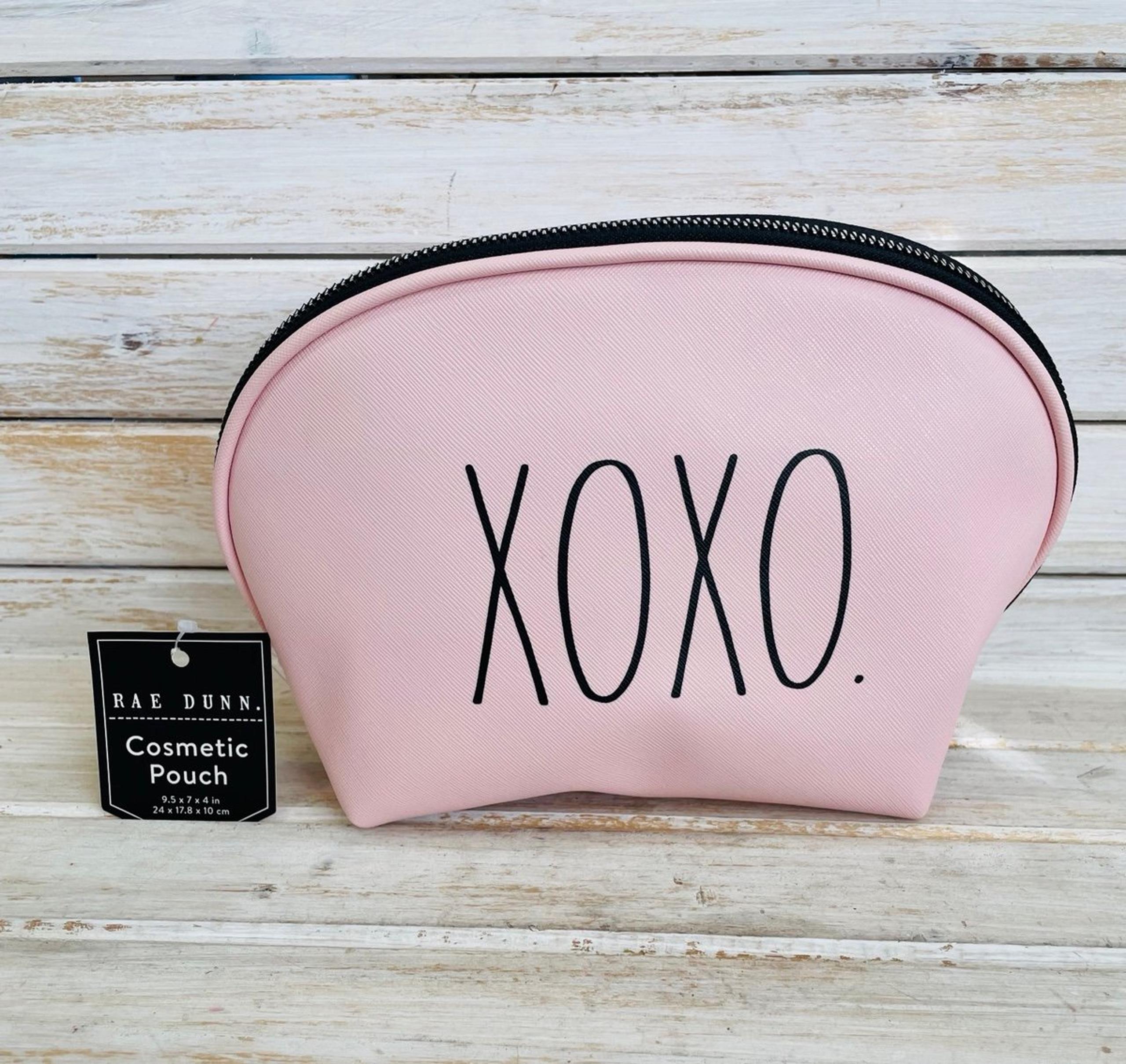 Rae Dunn “XOXO” cosmetic bag