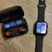 COMBO~Smart Watch Sports Tracker Bluetooth Call + Bluetooth 5.1 Earbuds Earphone