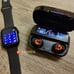 COMBO~Smart Watch Sports Tracker Bluetooth Call + Bluetooth 5.1 Earbuds Earphone