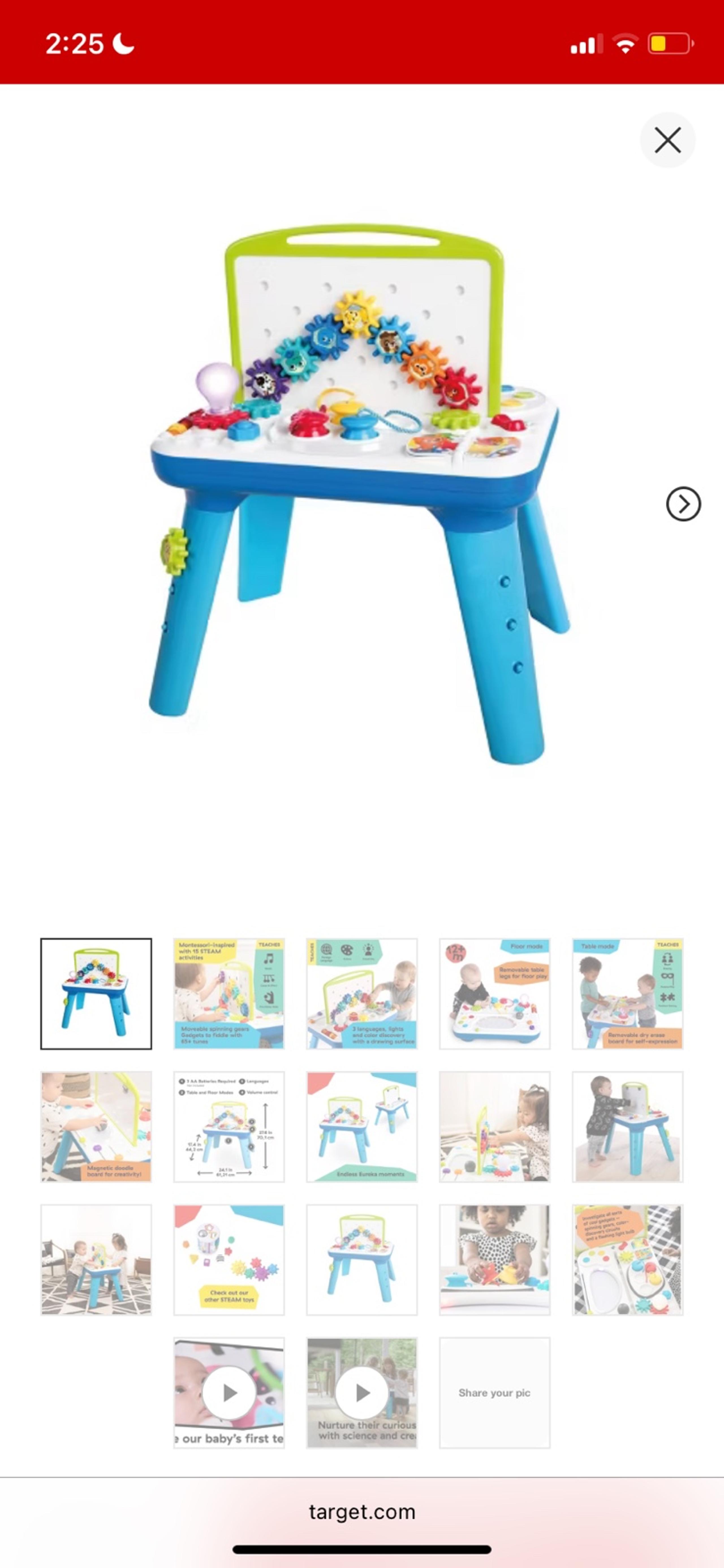Baby Einstein Curiosity Table