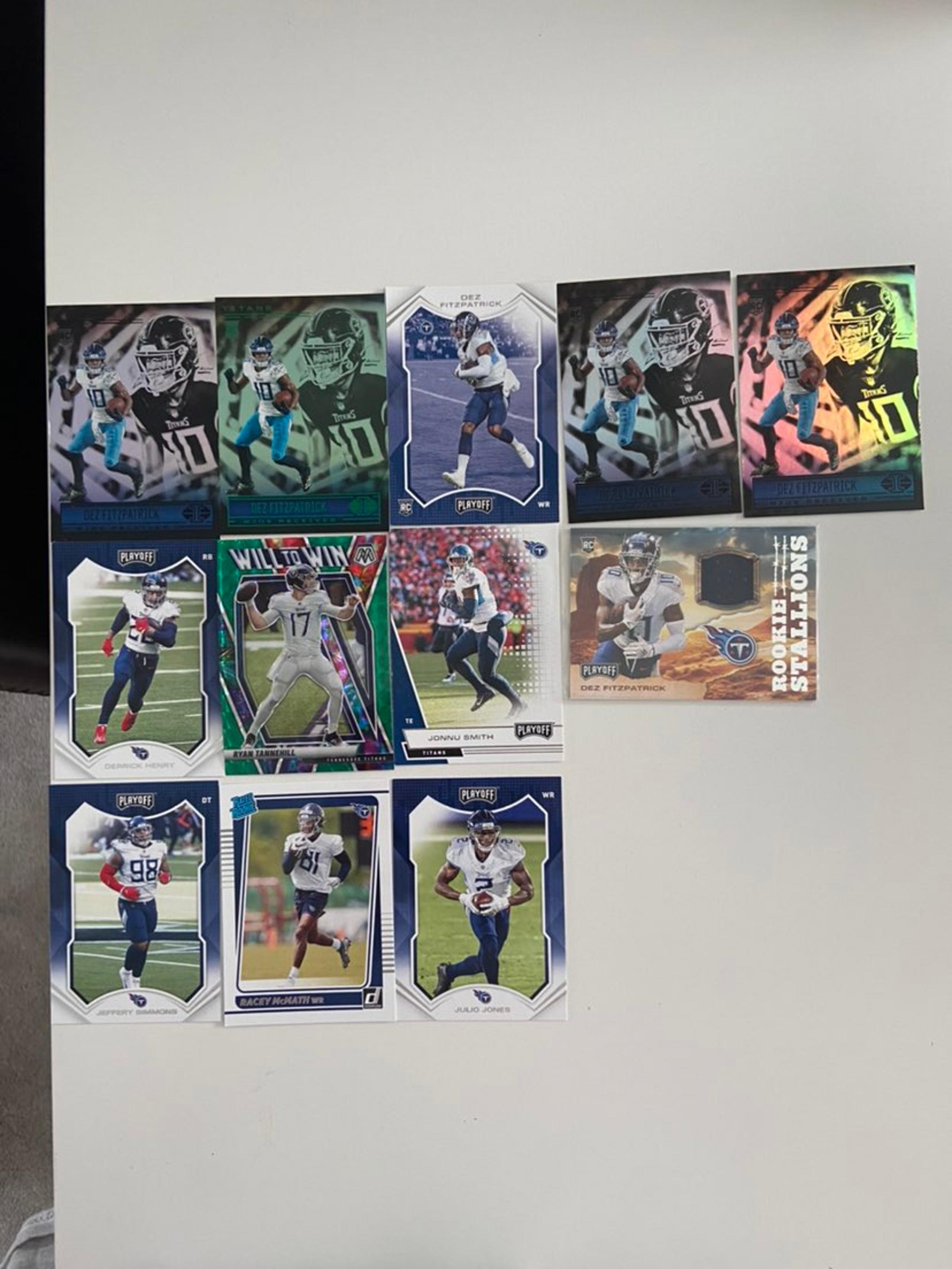 Tennesse Titans NFL Card Lot