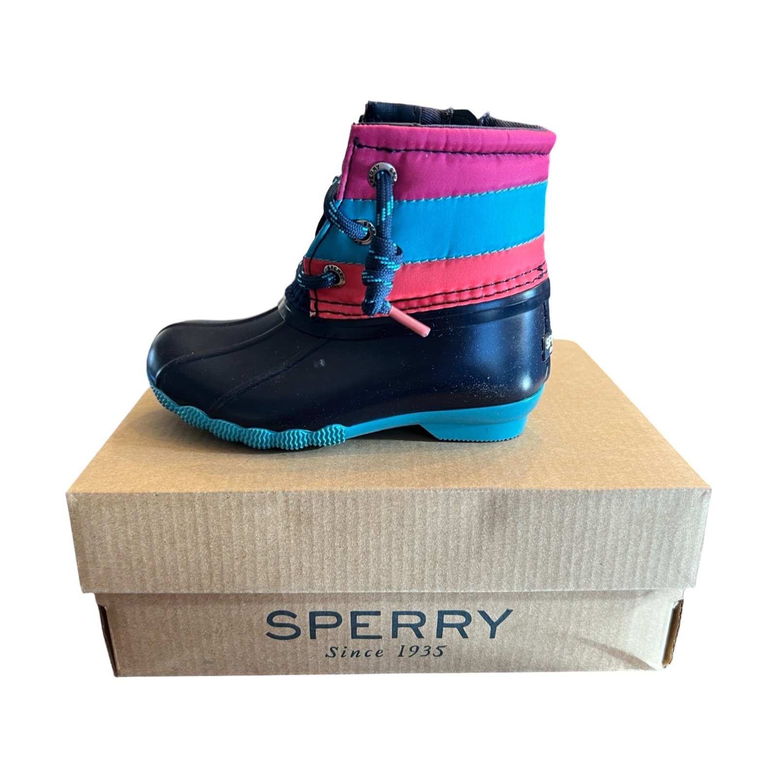 New In Box Sperry Saltwater Duck Boot Toddler Size 7