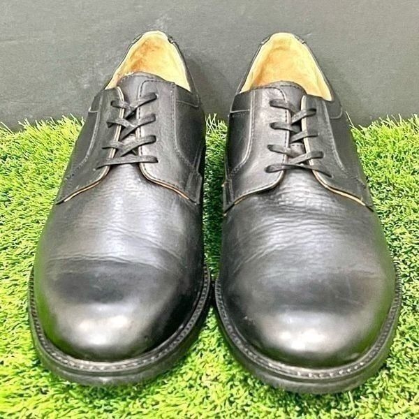Johnston & Murphy Pattinson XC4 Waterproof Black Plain Toe Oxfords. Size 10.5M