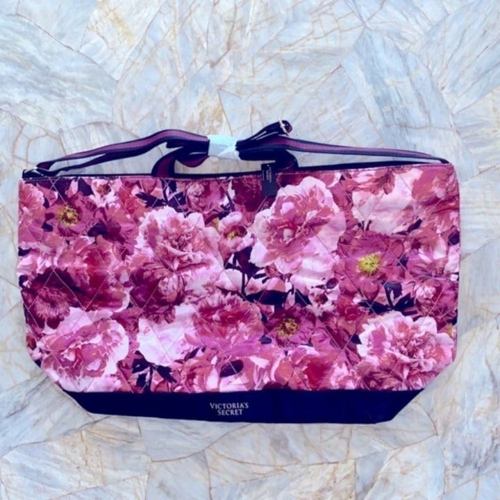 Victoria’s Secret Logo Love Tote Weekender NEW
