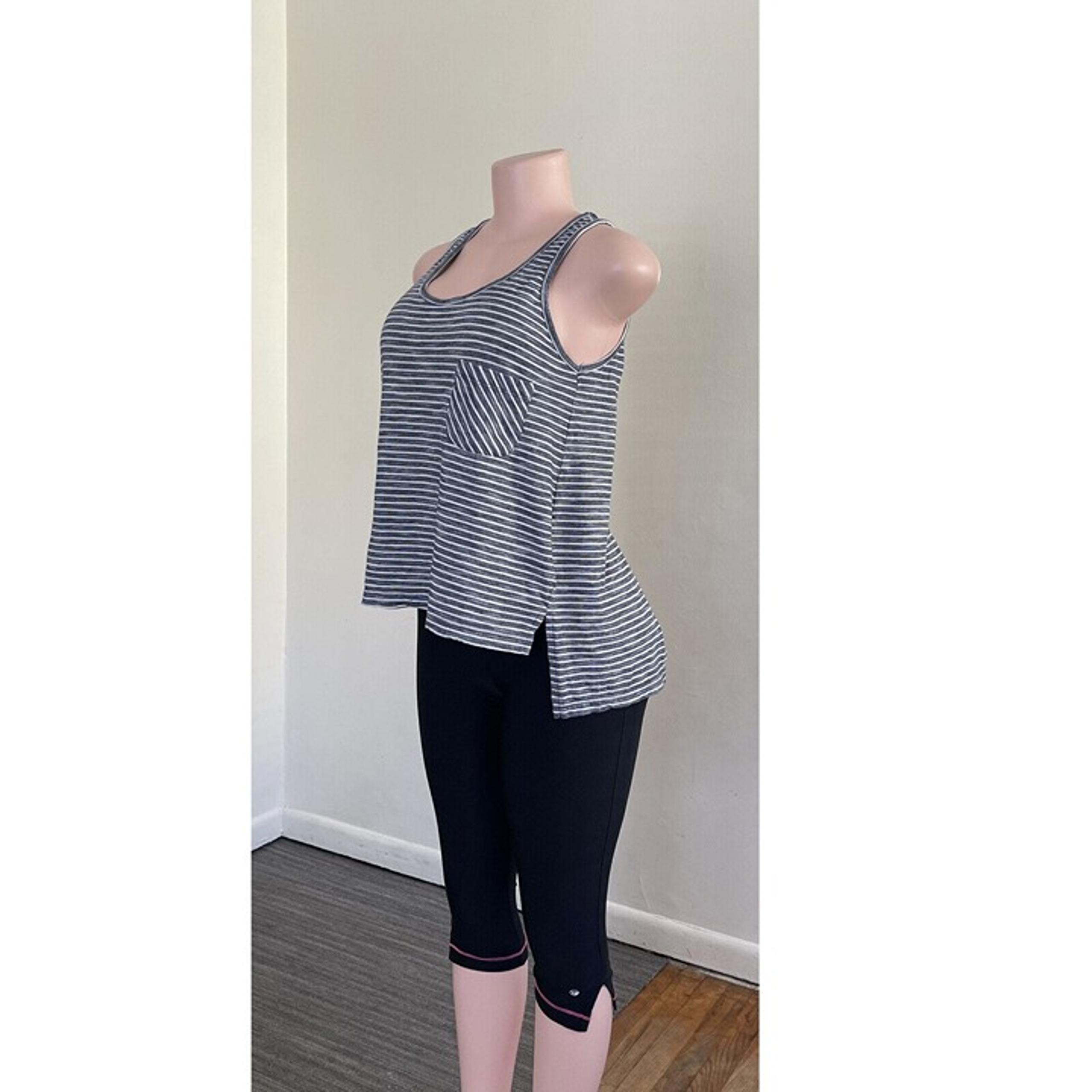 Bongo 100%cotton stripped  sleeveless shirt tank top  Size S/C
