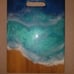 RESIN ART OCEAN WAVES CUTTING BOARD