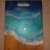 RESIN ART OCEAN WAVES CUTTING BOARD