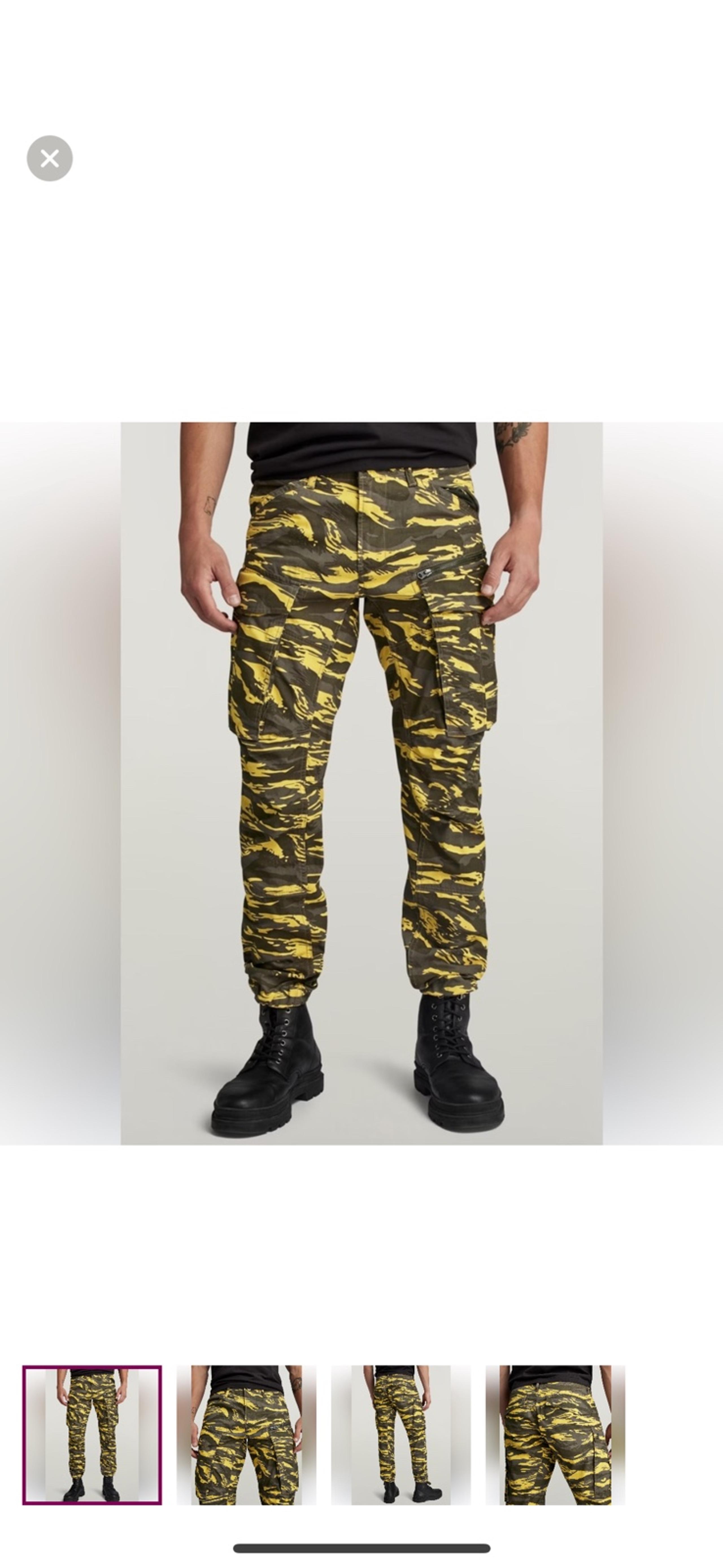 Men’s G-Star Raw Rovic Zip Regular Tapered Cargo Pants