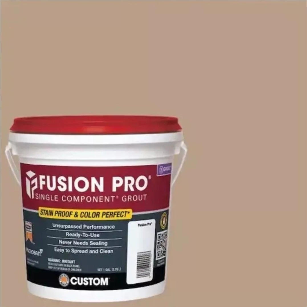 Fusion Pro Grout Haystack #380 Single Component Grout 1 Gallon Premixed NEW