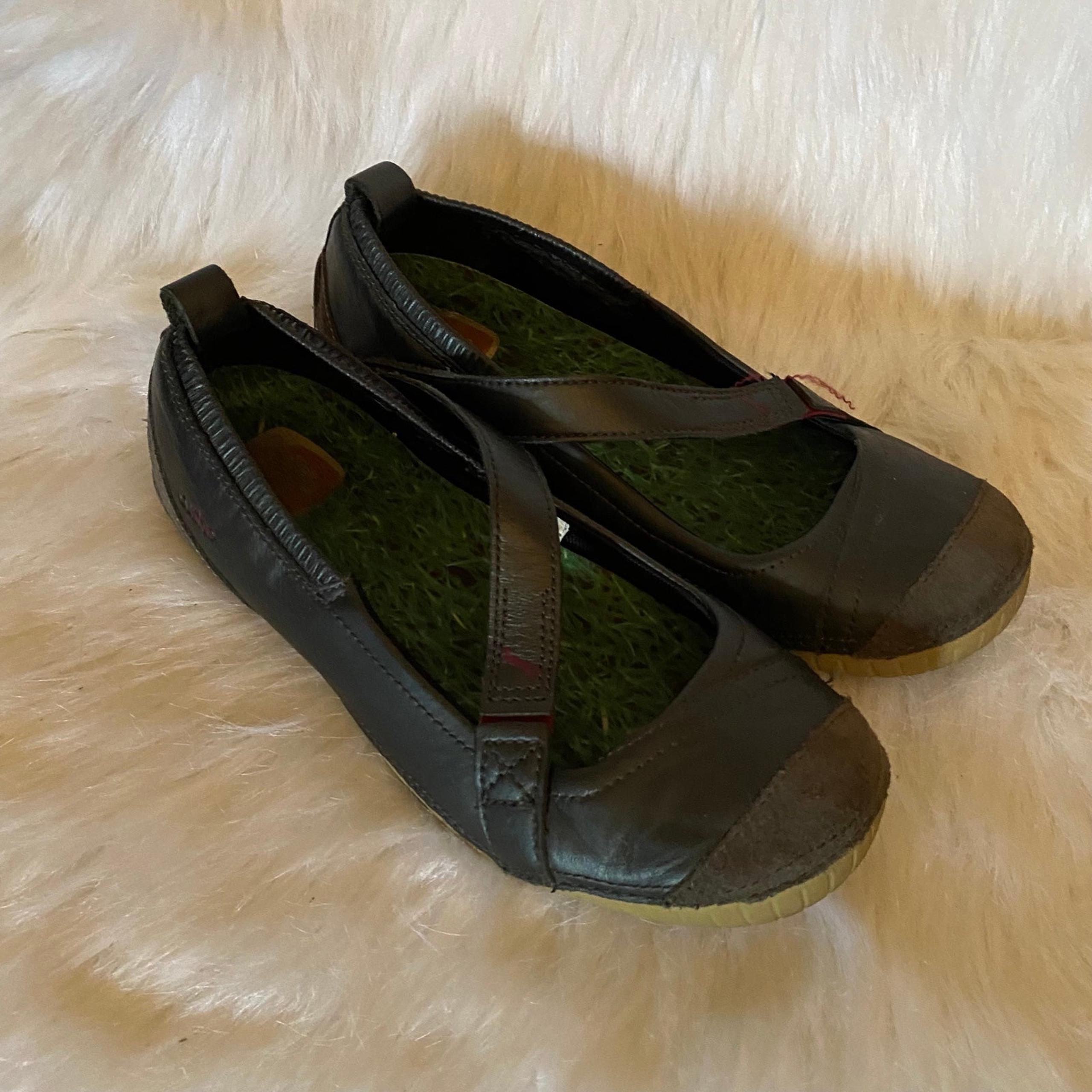 Cushe Shoes Women’s Size 9 Black Metallic Boutique Ballet Mary Jane Slip On