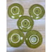 Set Of 5 Pier 1 Imports Urban Dot 8.5 Salad Plates Discontinued Retired