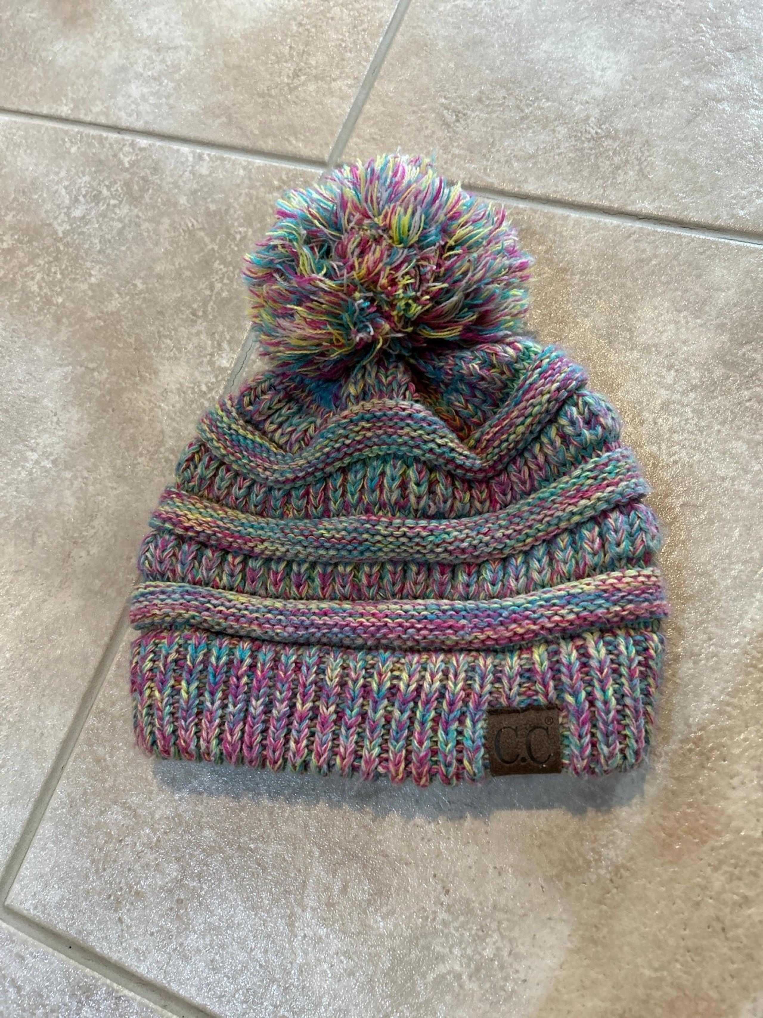 C.C Beanie multi colored