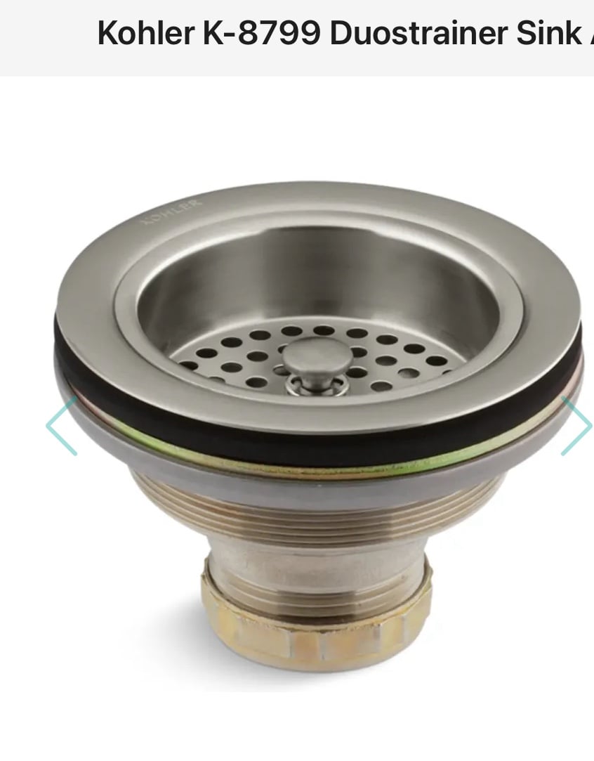 Kohler Duostrainer