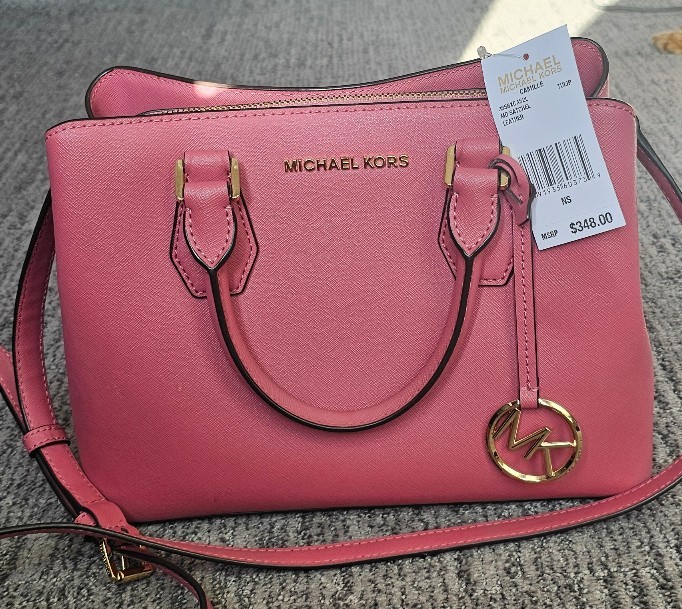 Micheal Kors Camile MD Tulip Satchel Crossbag