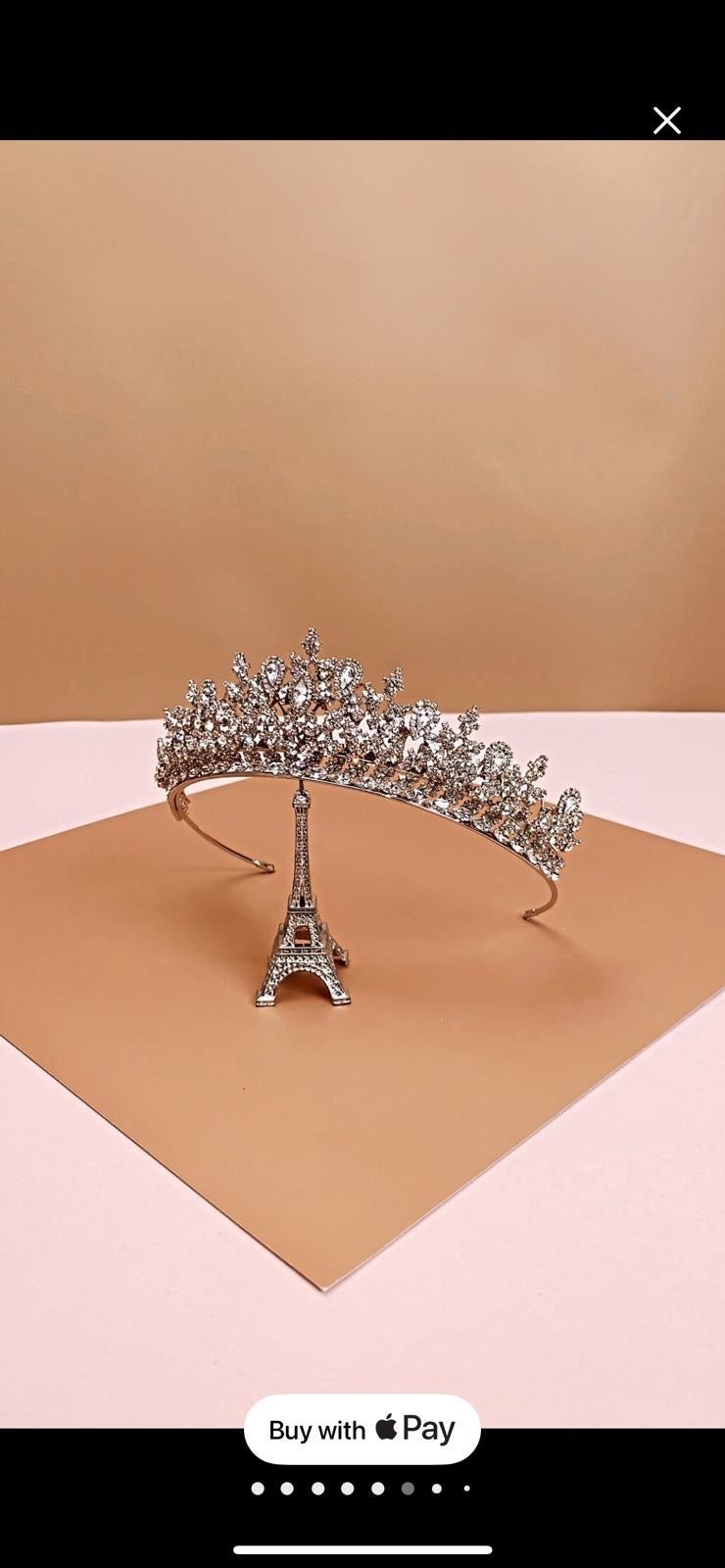 Bridal Tiara, Wedding tiara, bridal crown, swarovski tiara