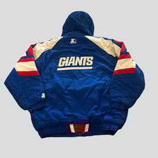 Vintage New York Giants Puffer Jacket