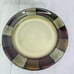 Pfaltzgraff TAOS Gray Red Tan Blocks Cream Center Earthenware Salad Plate Set 4