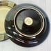 Pfaltzgraff TAOS Gray Red Tan Blocks Cream Center Earthenware Salad Plate Set 4