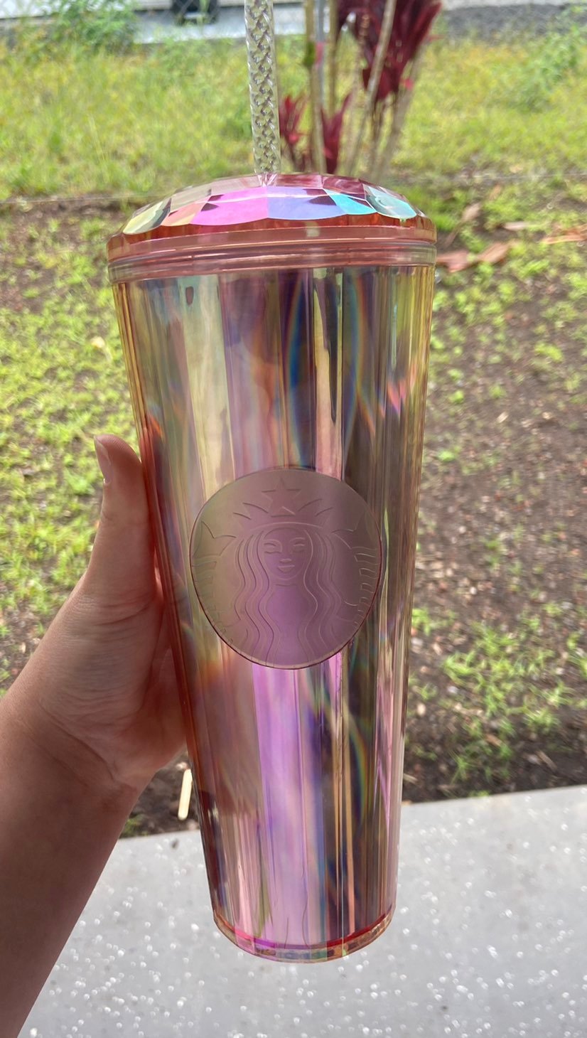 Philipines green and pink Exclusive starbucks dome cup