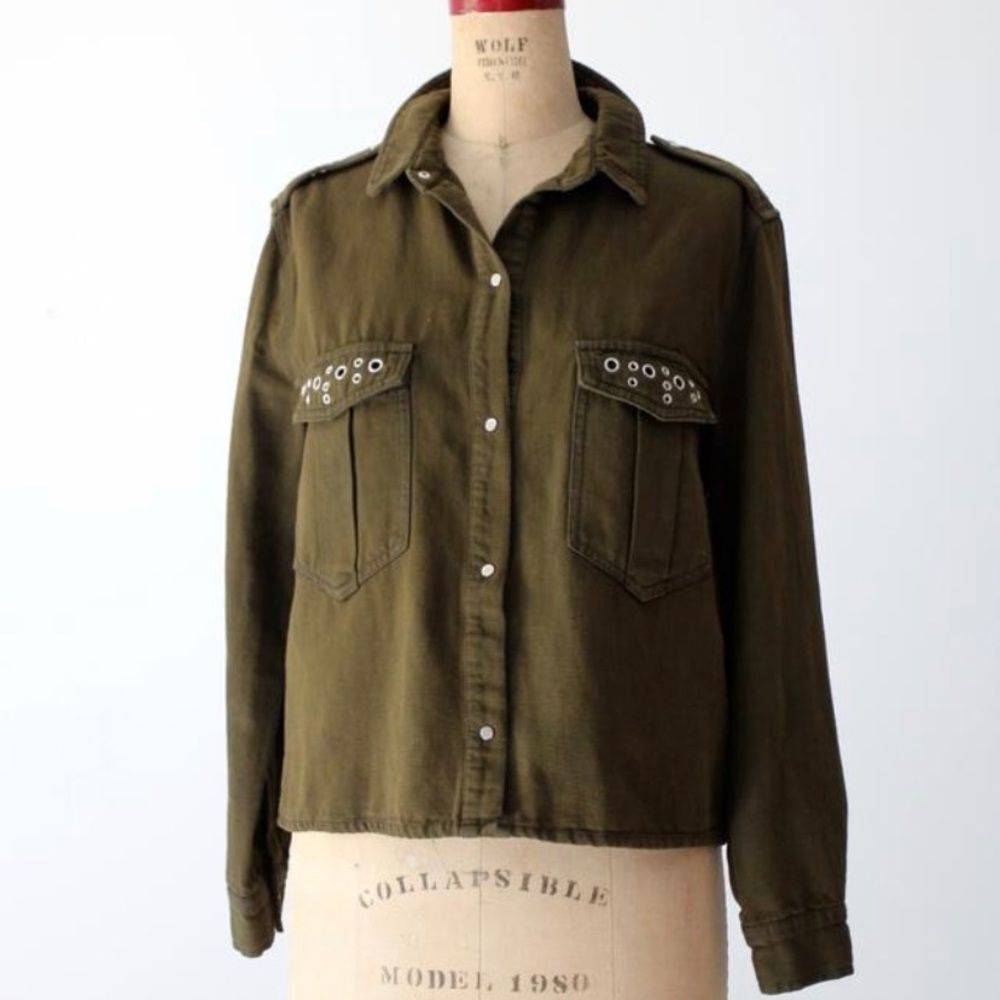 Zara Olive Premium Collection Jacket