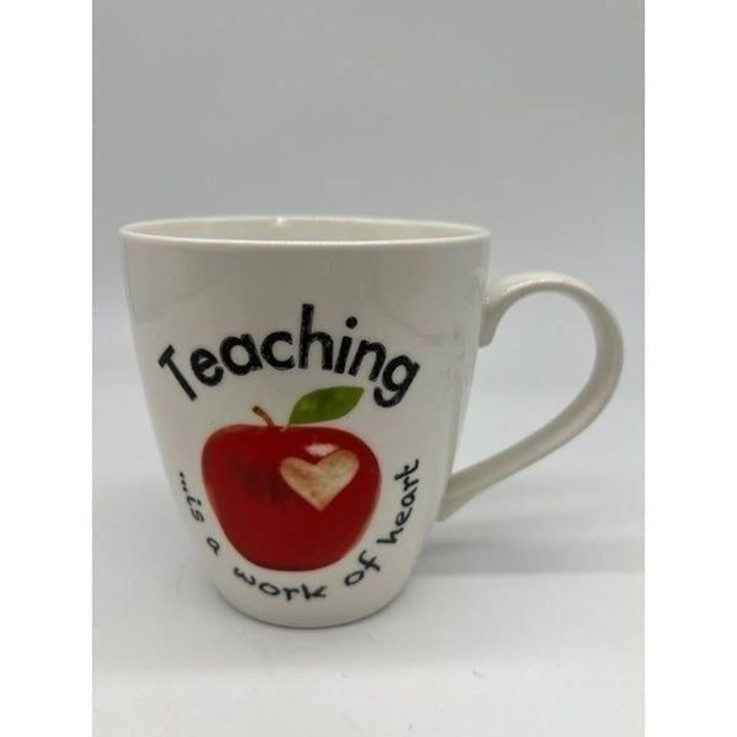 Pfaltzgraff Teaching Is A Work Of Heart Coffee Mug/Cup