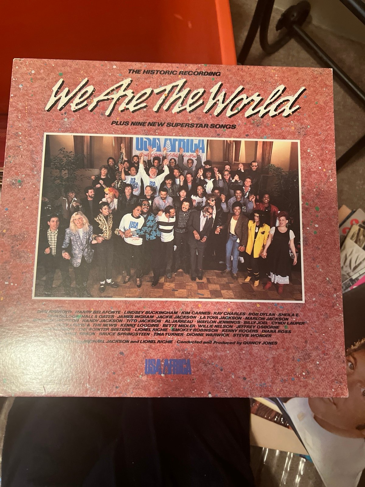 We Are The World Vinyl Preowned
