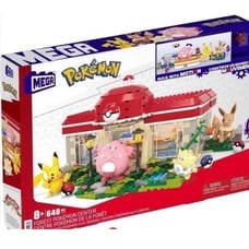 MEGA Pokemon Forest Pokemon Center Building Set NEW In Box + Charizard Set