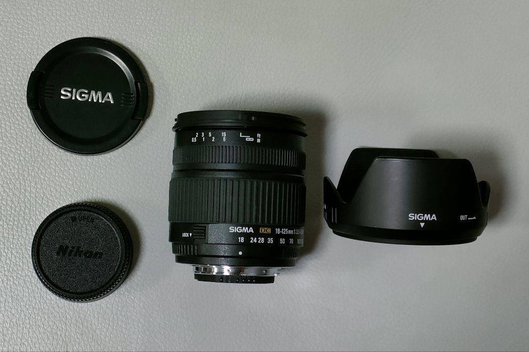 SIGMA 18-125mm F3.5-5.6 DC for Nikon