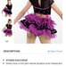 Weissman Showtime Dance 14692 Call Me Beep Me Pink and Black Size:AS)- Worn Once
