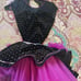 Weissman Showtime Dance 14692 Call Me Beep Me Pink and Black Size:AS)- Worn Once