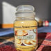 Yankee candle milk and cookies black band large jar