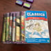 Lot of 7 Leap Frog LeapPad Books And Cartridges ages 8 and up 3-5 grade