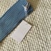 A. Roege Hove - Blue Structured Rib Knit Top - M/L - NWT