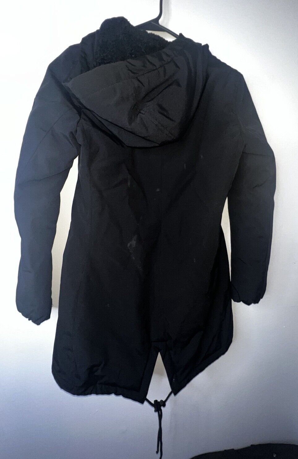 Tommy Hilfiger Women Parka Coat Black Size XS Hooded
