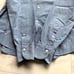 【Excellent Condition】Giannetto Cotton Button-Down Chambray Shirt Made in Italy, Size S