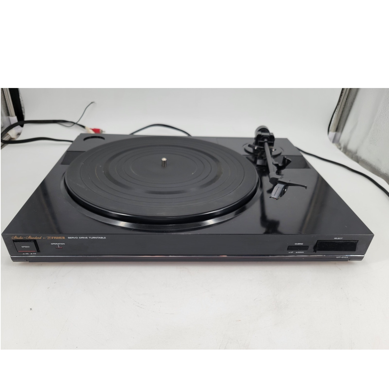 Fisher Studio Standard MT-914A Manual Belt Drive Turntable