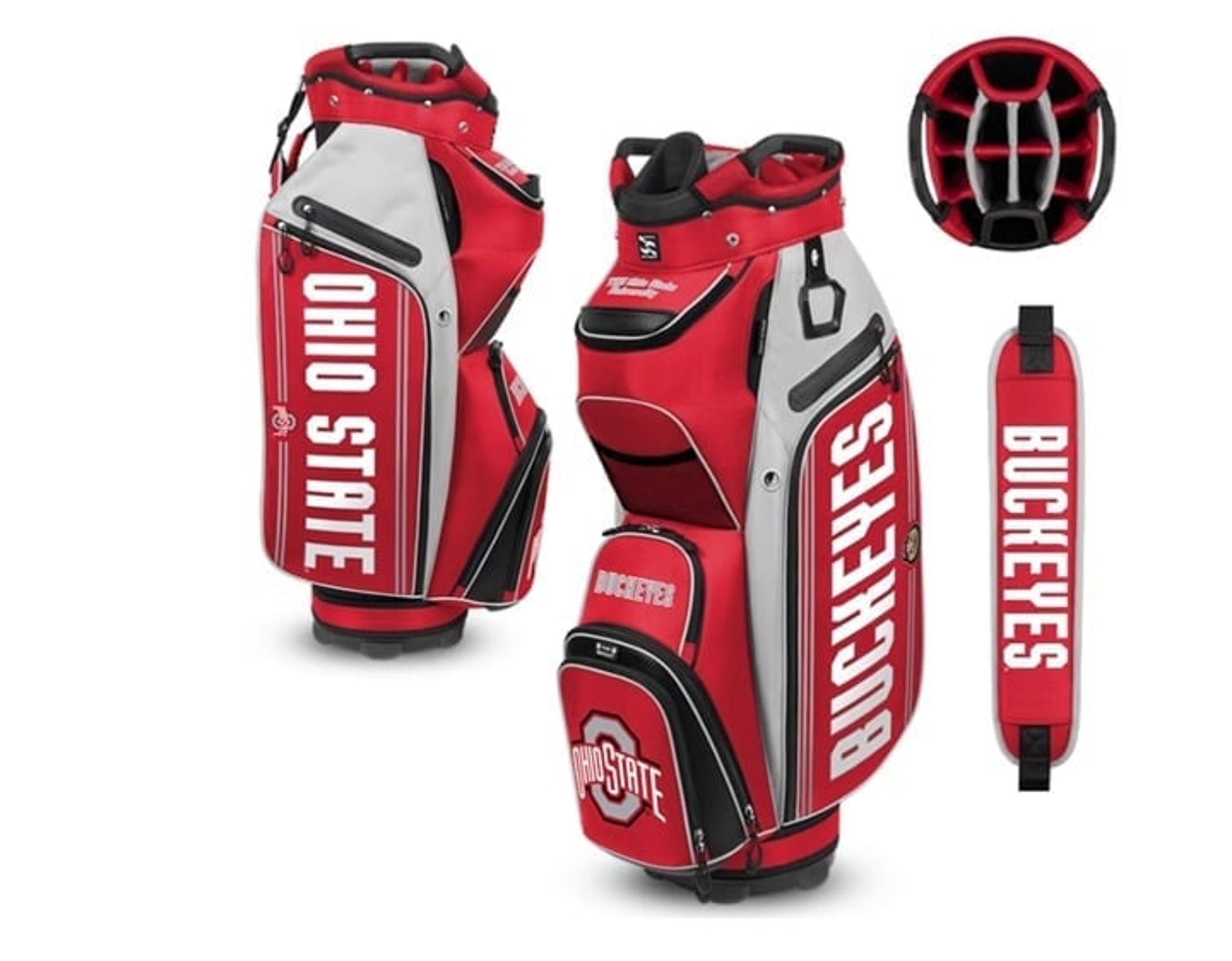 Ohio State Buckeyes WinCraft Clubhouse Cooler Cart Golf Bag