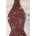 Salvatore Ferragamo 100% Silk Equestrian Adjustable Self Bow Tie Made In Italy