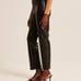 Abercrombie Vegan Leather Ankle Pants