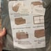 Solid gray sofa cover