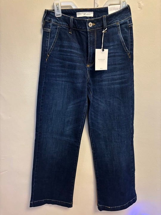 KanCan Highrise Wide Leg Trouser Jeans 31.5 inch inseam