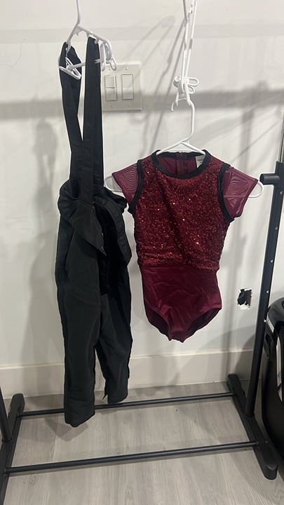 Hip Hop Leotard Jumper Bandana & Gloves